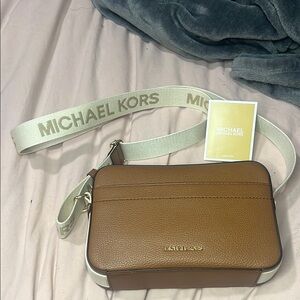 Michael Kors Brown Crossbody Bag